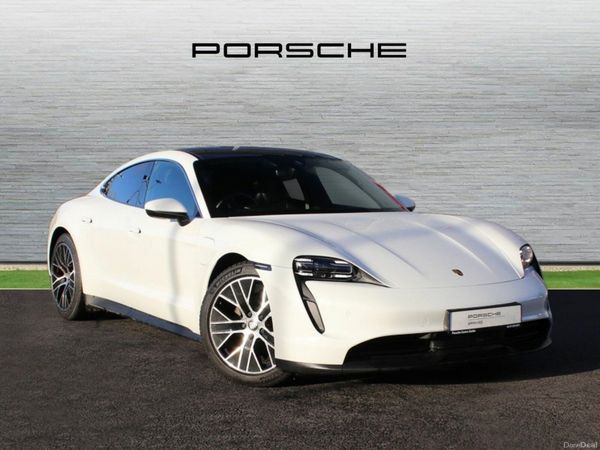 Porsche Taycan Hatchback, Electric, 2021, White