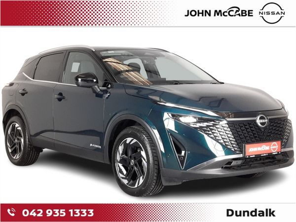 Nissan Qashqai MPV, Petrol Hybrid, 2025, Green