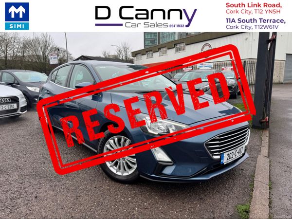 Ford Focus Hatchback, Diesel, 2020, Blue