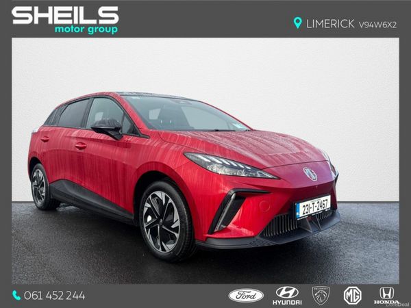 MG MG4 Hatchback, Electric, 2023, Red