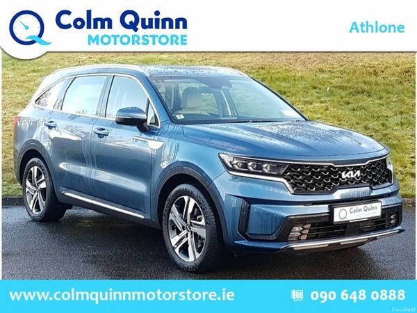 Kia Sorento SUV, Petrol Plug-in Hybrid, 2023, Blue