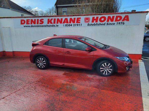 Honda Civic Hatchback, Diesel, 2017, Red