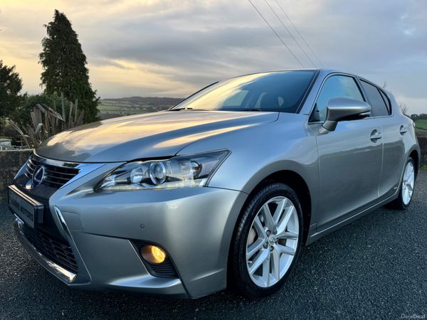 Lexus CT Hatchback, Petrol Hybrid, 2017, Silver