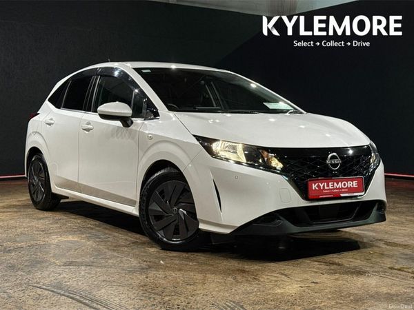 Nissan Note Hatchback, Petrol Hybrid, 2022, White