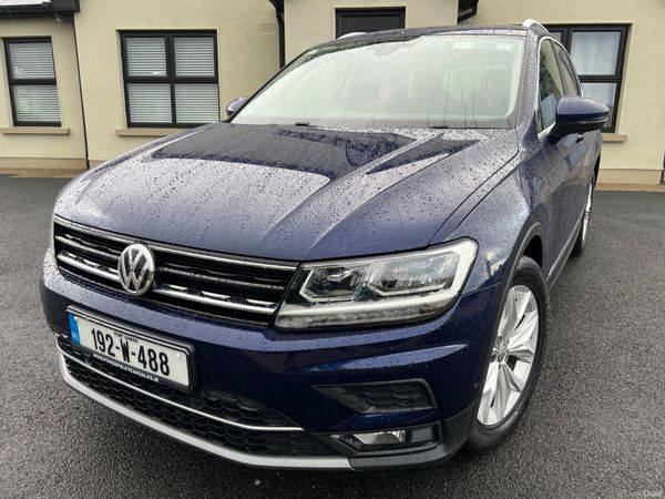 Volkswagen Tiguan SUV, Diesel, 2019, Blue