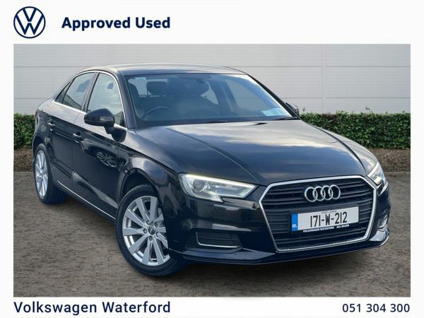 Audi A3 Saloon, Petrol, 2017, Black