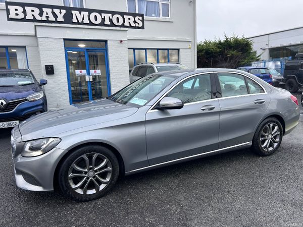 Mercedes-Benz C-Class Saloon, Petrol, 2016, Silver