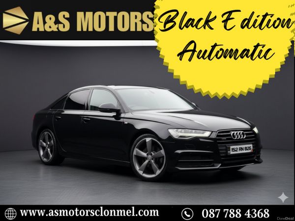 Audi A6 Saloon, Diesel, 2015, Black