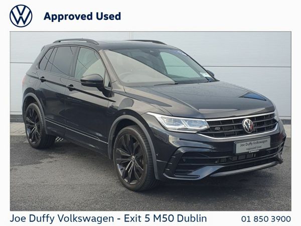 Volkswagen Tiguan SUV, Petrol Plug-in Hybrid, 2022, Black