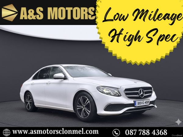 Mercedes-Benz E-Class Saloon, Diesel, 2020, White