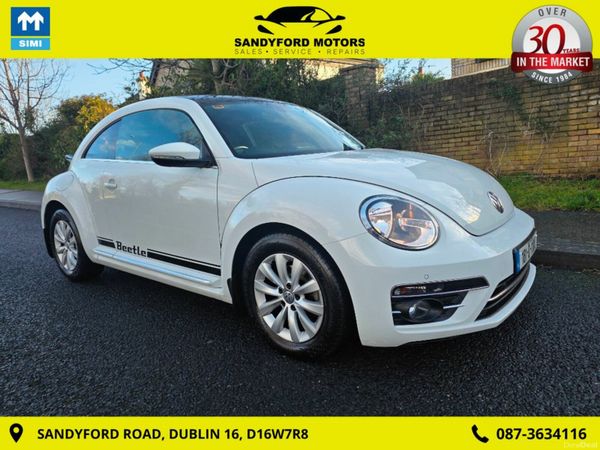 Volkswagen Beetle Hatchback, Petrol, 2018, White