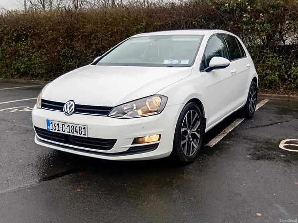 Volkswagen Golf Hatchback, Diesel, 2016, White