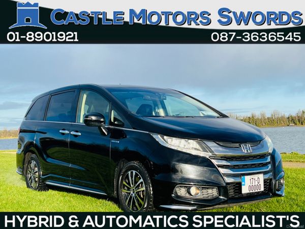 Honda Odyssey MPV, Petrol Hybrid, 2017, Black