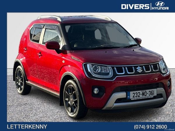 Suzuki Ignis Hatchback, Petrol, 2023, Red