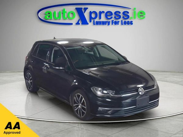 Volkswagen Golf Hatchback, Petrol, 2018, Black