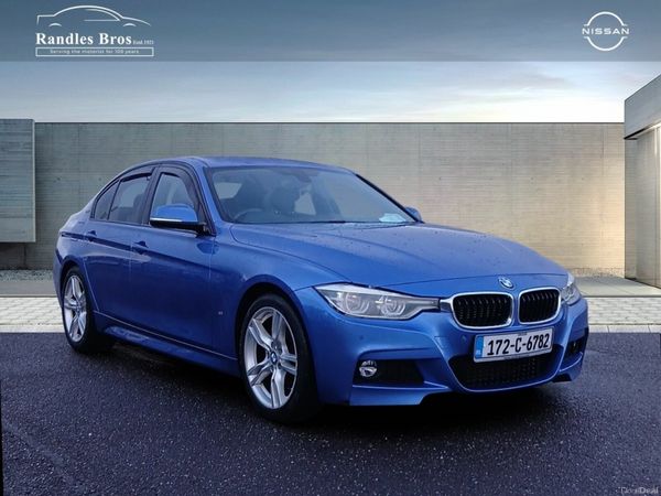 BMW 3-Series Saloon, Petrol Plug-in Hybrid, 2017, Blue