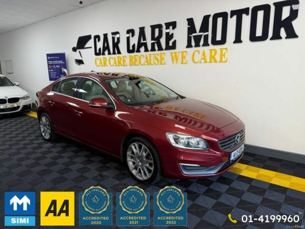 Volvo S60 Saloon, Diesel, 2014, Red
