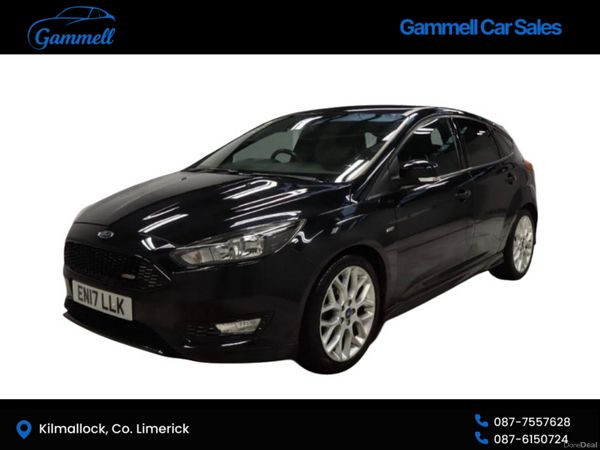 Ford Focus Hatchback, Diesel, 2017, Black