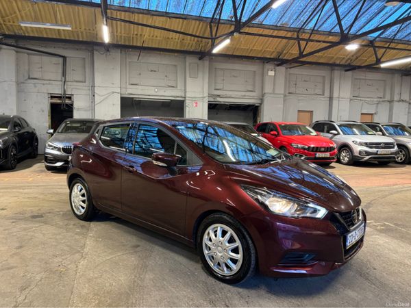 Nissan Micra Hatchback, Petrol, 2022, Red