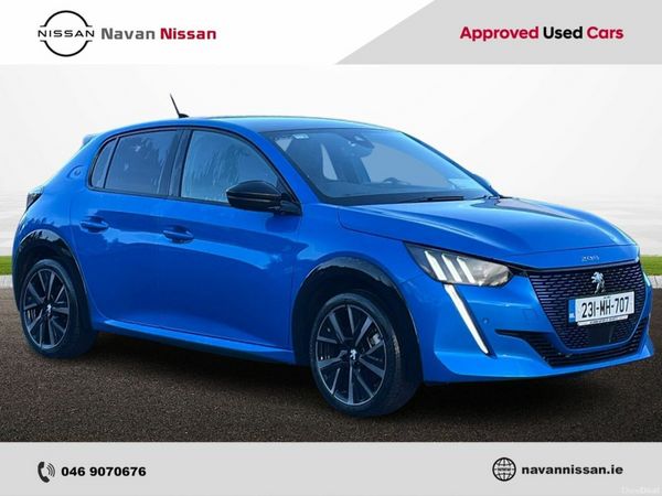Peugeot 208 Hatchback, Electric, 2023, Blue