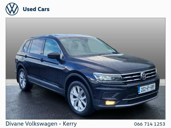 Volkswagen Tiguan Allspace SUV, Diesel, 2020, Black