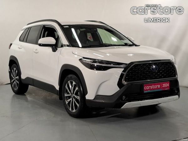 Toyota Corolla Cross Hatchback, Petrol Hybrid, 2024, White