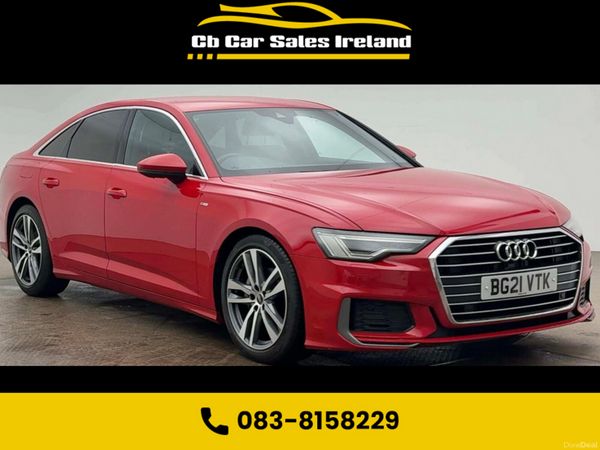 Audi A6 Saloon, Diesel, 2021, Red