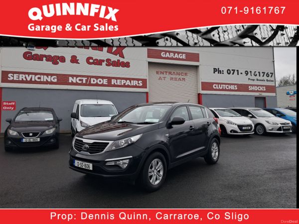 Kia Sportage Estate, Diesel, 2012, Black