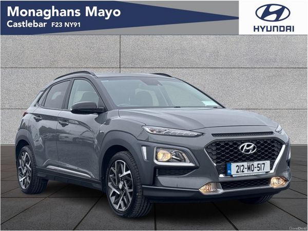 Hyundai KONA MPV, Petrol Hybrid, 2021, Grey