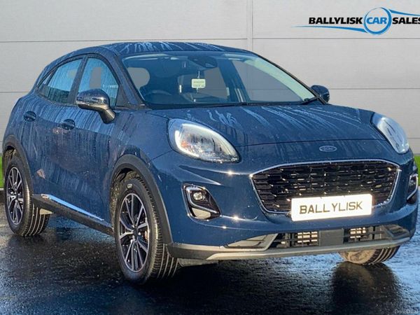 Ford Puma SUV, Petrol Hybrid, 2024, Blue