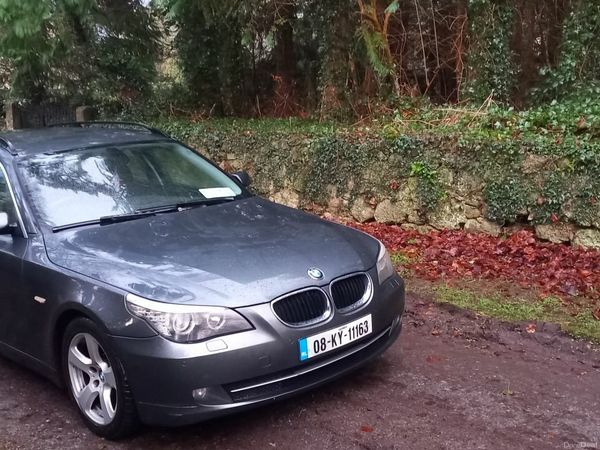 BMW 5-Series Estate, Diesel, 2008, Grey