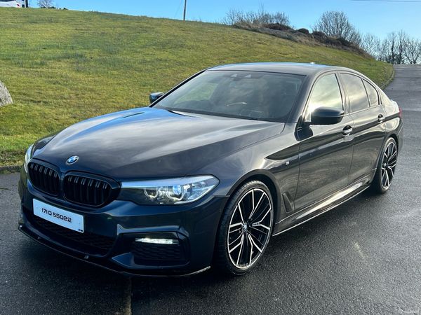 BMW 5-Series Saloon, Diesel, 2017, Black