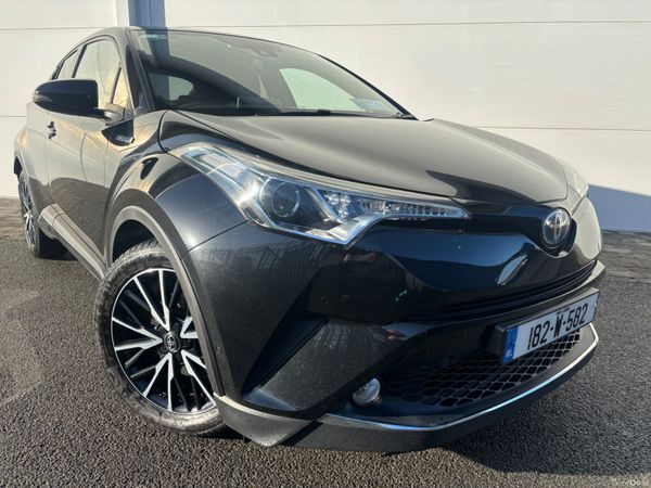 Toyota C-HR Hatchback, Petrol Hybrid, 2018, Black