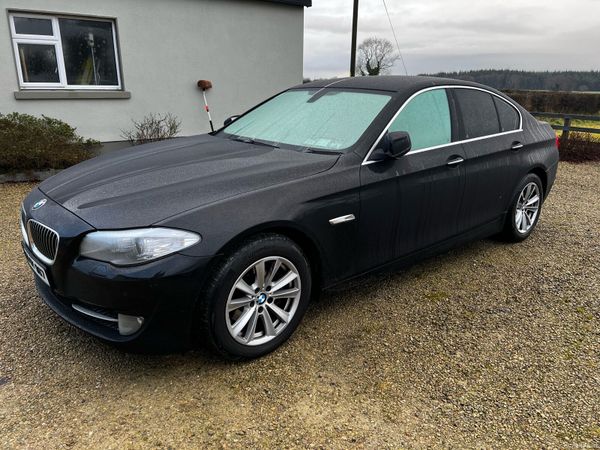 BMW 5-Series Saloon, Diesel, 2013, Black