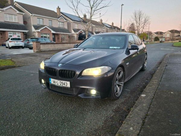 BMW 5-Series Saloon, Diesel, 2014, Black