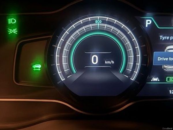 Hyundai KONA MPV, Electric, 2020, Red