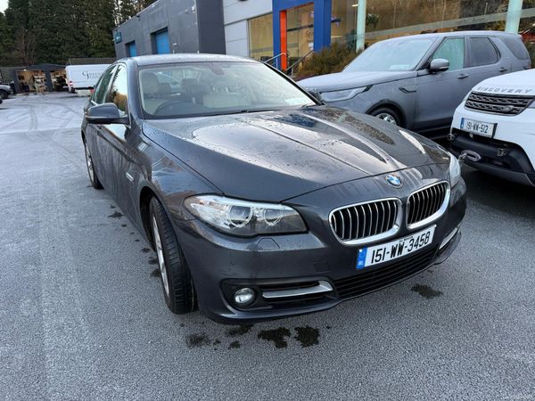 BMW 5-Series Saloon, Diesel, 2015, Grey