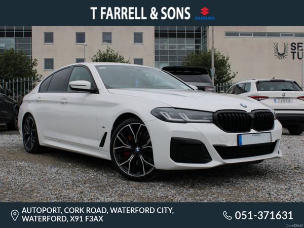 BMW 5-Series Saloon, Diesel, 2023, White