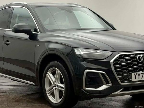 Audi Q5 SUV, Diesel Hybrid, 2022, Black