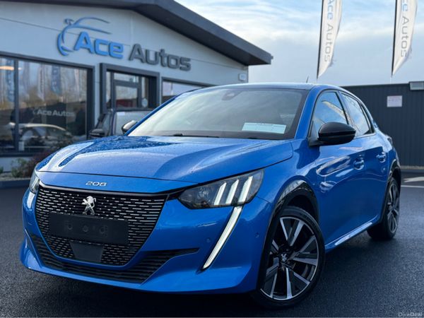 Peugeot 208 Hatchback, Petrol, 2020, Blue
