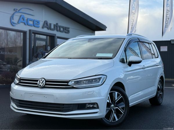 Volkswagen Touran MPV, Diesel, 2020, White