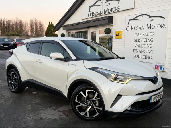 Toyota C-HR Hatchback, Petrol Hybrid, 2017, White
