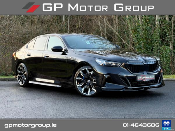 BMW 5-Series Saloon, Petrol Plug-in Hybrid, 2025, Black