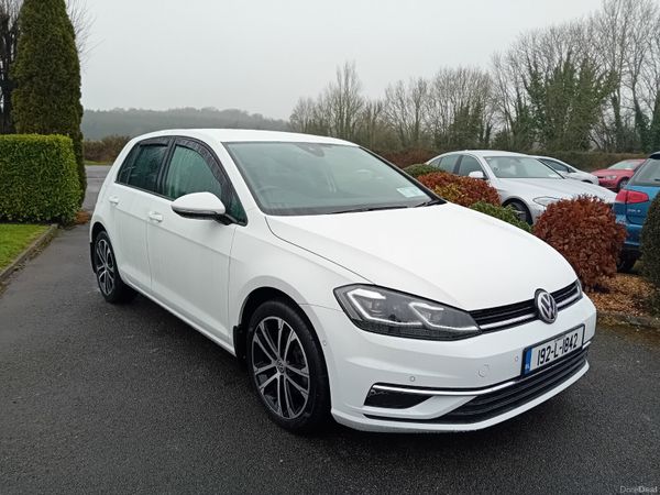 Volkswagen Golf Hatchback, Petrol, 2019, White