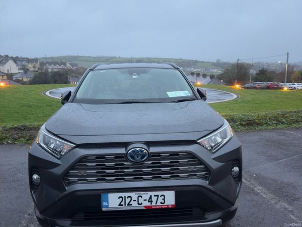 Toyota RAV4 SUV, Petrol Hybrid, 2021, Grey