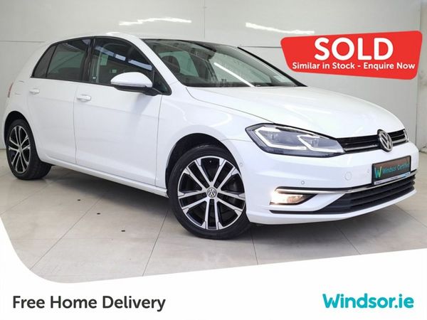 Volkswagen Golf Hatchback, Petrol, 2020, White