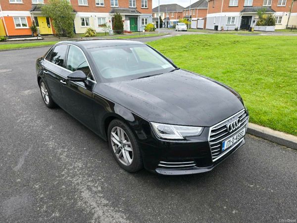 Audi A4 Saloon, Diesel, 2017, Black