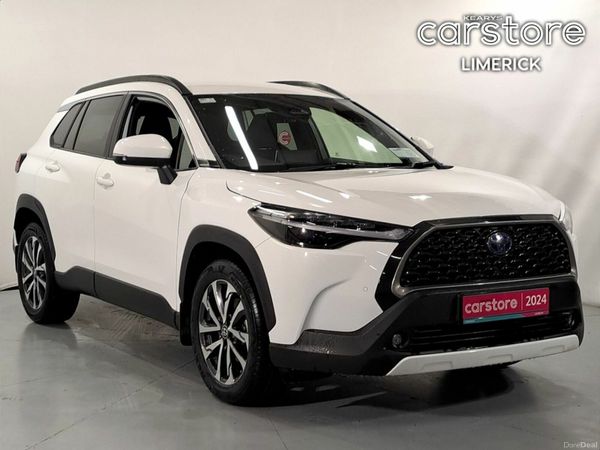 Toyota Corolla Cross Hatchback, Petrol Hybrid, 2024, White