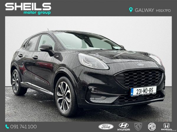Ford Puma MPV, Petrol Hybrid, 2023, Black