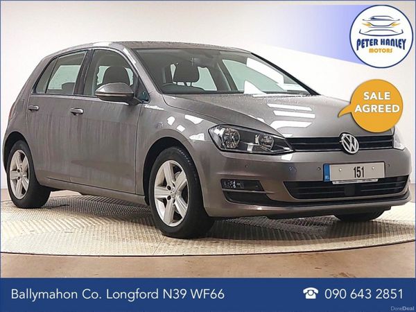 Volkswagen Golf Hatchback, Petrol, 2015, Grey